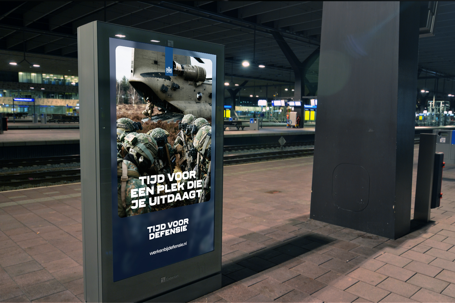 Defensie introductie advertentie gijs joris dentsu ministerie